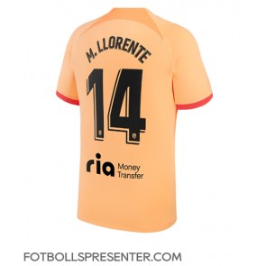 Atletico Madrid Marcos Llorente #14 Tredje Matchtröja 2022-23 Kortärmad